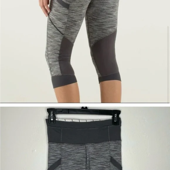 Lululemon size small bundle cropped leggings size 4! - Picture 6 of 16